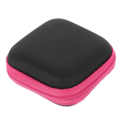 Portable EVA Earbuds Case Holder with Zipper for Commuters