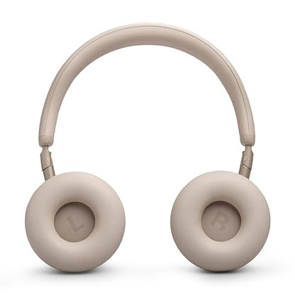JBL Live 680NC - Noise Cancelling Headphones - Champagne | JBL Signature Sound with Hi-Res Audio wired and wireless, True Adaptive Noise Cancelling 20, real time calibration - color: Champagne