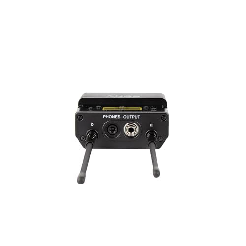 Sony URX-P40 Wireless Receiver (UC14: 470–542 MHz) Bundle | For Interviews & Broadcast Production | Digital Audio Processing | Mic Cleaner | Cloth + Microphone Cleaner + Cable Ties