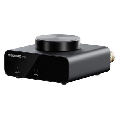 Mini Bluetooth Amplifier for Speakers, Stereo (50WX2)/Mono (100W)/Dual Mode (100WX2) Audio Amp, AUX and Bluetooth Inputs up to 20m, Bass Amplifiers for Passive Loudspeakers/Bass Shakers