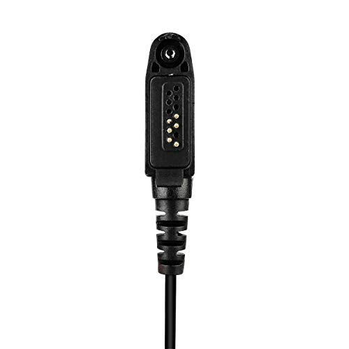 Retevis RT48 Walkie Talkie Earpiece with Mic,IP66 Waterproof | Compatible with RT29G/RT29S/RT47/RT47V, Ailunce HD1/HD2/HA1G, Motorola EX500 Walkie-talkies, 2 Way Radio Earpiec(4 Pack)