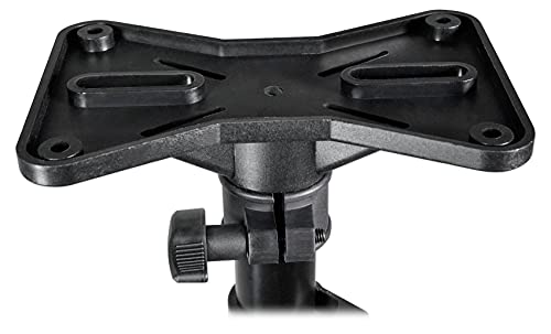 Rockville RVSSA1 Universal 35mm Speaker Stand Mounting Pole Adapter Bracket | Tripod Compatible, PA Speaker Mount, Durable Plastic, Adjustable Lock Nut, Compact, Lightweight, Hardware Not Included - size: 1 Count (Pack of 1)