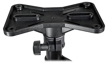 Rockville RVSSA1 Universal 35mm Speaker Stand Mounting Pole Adapter Bracket | Tripod Compatible, PA Speaker Mount, Durable Plastic, Adjustable Lock Nut, Compact, Lightweight, Hardware Not Included - size: 1 Count (Pack of 1)