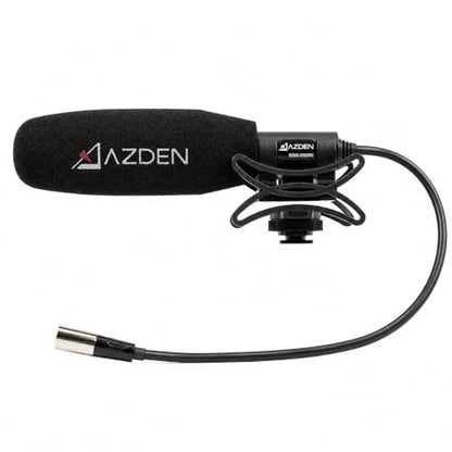 Azden SGM-250MX Professional Compact Cine Shotgun Microphone with Mini XLR Output - color: Microphone