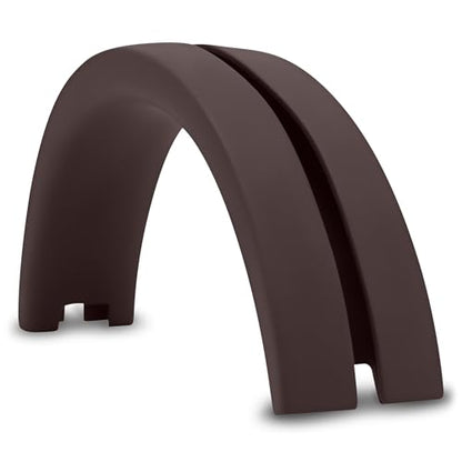 WC BandZ Studio & Studio Pro - Silicone Headband Cover for Beats Studio | Made by Wicked Cushions | Does Not Fit Beats Solo | Enhanced Comfort & Sweat Protection | Brown - color: Brown