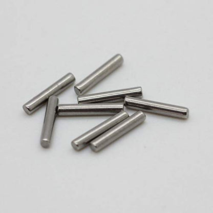 8pcs Replacement Hinge Pins Repair Parts for Solo 2.0 Solo 3.0 Headphones | Solo3 Headphone Repair, Solo2 Durable Parts Accessories Repair Kit Set（Silver）