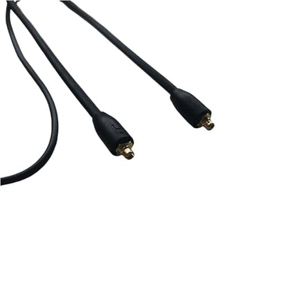 Replacement EAC64BK 64 -Inch Detachable Earphone Cable for Shure SE215, SE315, SE425 SE535 and SE846 Earphones (Black) - color: Black