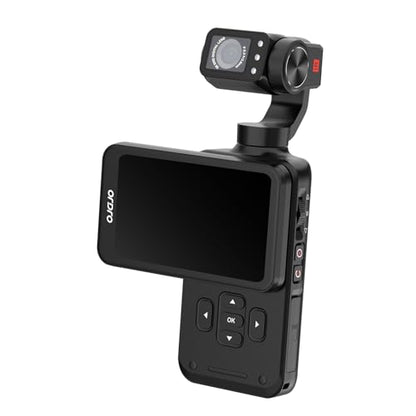 ORDRO M5 Pocket Camera 5K Handheld Video Camera Vlogging Camcorder 3.5-inch Rotating Touch Screen 3-Axis Stabilization IR Night Vision WDR Face Follow (M5 Combo)
