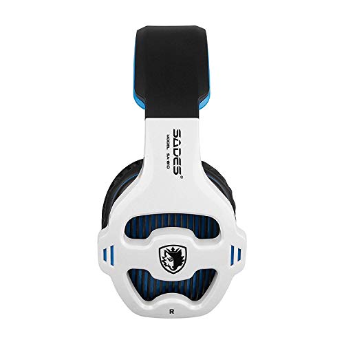 Xbox Gaming Headset for Xbox Series, Xbox One,PS4, PlayStation, PS5 Over Ear Headphone with Mic Noise Cancelling(White) - color: SA810 White