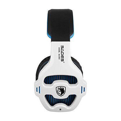 Xbox Gaming Headset for Xbox Series, Xbox One,PS4, PlayStation, PS5 Over Ear Headphone with Mic Noise Cancelling(White) - color: SA810 White