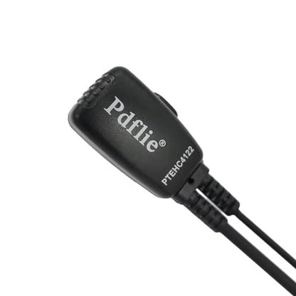 K1 Surveillance Headset with PTT Mic Security Acoustic Tube Earpiece for Baofeng UV-5R UV-82 UV-82HP BF-888S BF-F8HP AR-152 Arcshell Retevis RT21 RT22 RT27 RT68 RT7 H-777 Kenwood 2-Pin Radios