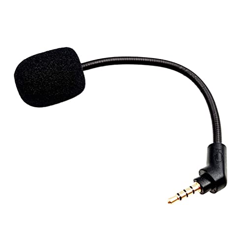Microphone Replacement Mic for/Flight S Wireless Gaming, Detachable Headphones Mic Boom