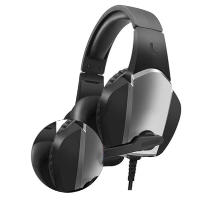 Gaming Headset for Computer Games with Noise Canceling Microphone Black