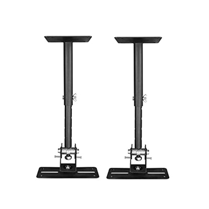 Entertainment Center Shelves Speaker Bracket Lengthened and Thickened Speaker Wall Mount Professional Stage Audio Hanger Surround Wall Support Bracket Suitable for DVD Players, Cable Boxes