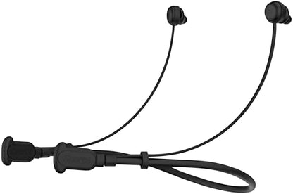 Geiomoo Silicone Anti-Slip Ear Hooks for Google Pixel Buds 2a (2025), Buds Pro 2 (2024), Buds Pro, Pixel Buds A, Soft Anti-Loss Sports EarHooks Earbuds Ear Tips Covers (Black)