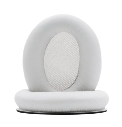 Replacement Ear Pads Compatible with Srhythm Version NC35 White | Also suitable for Srhythm version NC25 Headphone Memory foam/protein leather ear pads and earmuffs - color: White