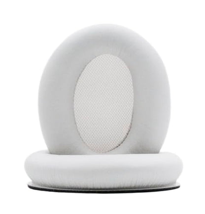 Replacement Ear Pads Compatible with Srhythm Version NC35 White | Also suitable for Srhythm version NC25 Headphone Memory foam/protein leather ear pads and earmuffs - color: White