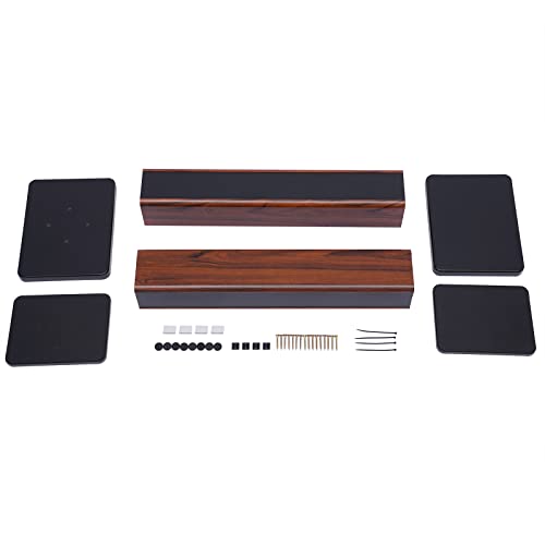 Pair Speaker Bookshelf Stands, 28 Inch Universal Speaker Stand, Reduce Vibration Improve Sound Performance, Surround Sound Speaker Stand with Cable Management, for Speakers Under 15"
