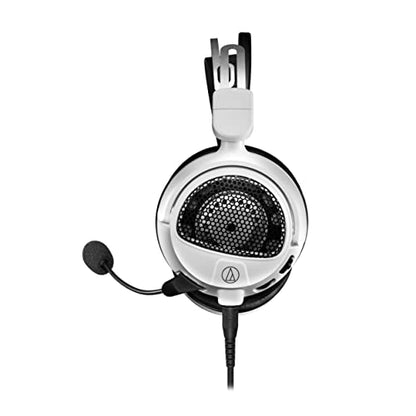 Audio-Technica ATH-GDL3WH Open-Back Wired Gaming Headset with 3 Year Amber Protection Plan (2022)