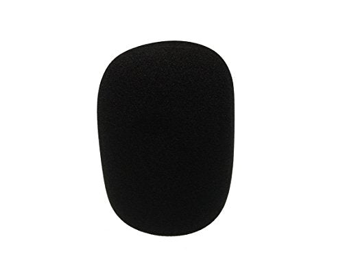Extra Extra Large Foam Windscreen for MXL GENESIS, Audio Technica, and Other Large Microphones, Color Black