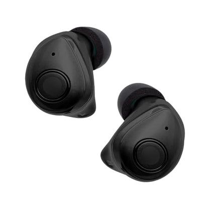 Klowcok Replacement Foam Ear Tips for Raycon Everyday/Fitness/Impact, Black | Memory Foam Earbuds Tips, 3 Pairs (S/M/L)
