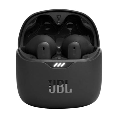 JBL Tune Flex - True Wireless Noise Cancelling Earbuds (Black), Small | JBL Pure Bass Sound, Active Noise Cancelling with Smart Ambient, 4 mics for perfect calls, Up to 32 hours of battery life - color: Black