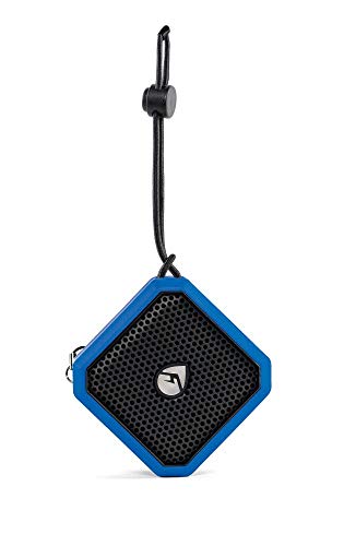 ECOXGEAR EcoPebble Lite GDI-EXPLT502 Rugged Waterproof Floating Portable Bluetooth Wireless 5-Watt Mini Smart Speaker (Blue)