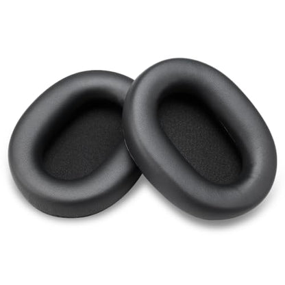 AHG Accessory House Global Premium Replacement Ear Pads Compatible with Sony WH-CH720N / WH-CH710N Headphones Premium Protein Leather Ear Cushions, Easy DIY Fit, Soft High-Density Foam (Black) - color: Black