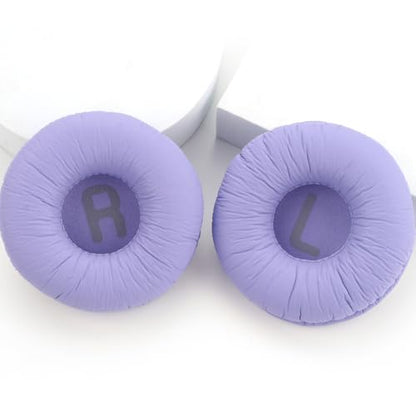 Tune 600 Ear Pads Replacement Ear Cushions Compatible with JBL Tune 600BTNC T500BT T510BT Tune 500 T450BT JR300 JR300BT Headphones High-Density Memory Foam Earpads Earmuffs Ear Cups Cover (Purple) - color: Purple