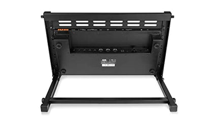 Gator Frameworks Angled Metal Desktop Rack Stand with Non-Slip Rubber Feet, 6U Rack Space (GFW-DESKTOPRK-06U) - size: 6 Rack Space