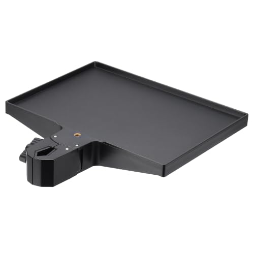 Microphone Stand Tray 8.9x6.5in Microphone Stand Plastic Tray Black - color: Black, size: 8.9x6.5in