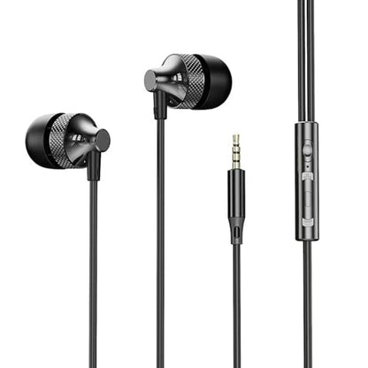 Pro Gaming Earphones with Built-in Microphone, 3.5mm & USB-C Options, 10mm Dynamic Driver for Spatial Audio, Smart in-Line Control, Secure Fit for PC, PS5, Xbox, Switch & Mobile - color: Black, style: 3.5mm
