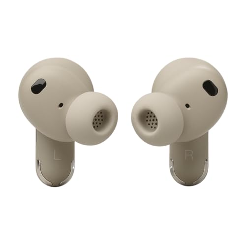 JBL Tour Pro 3 True Wireless Earbuds, Smart Noise Cancelling - Latte | Immersive Spatial Audio With Head Tracking, Dual Drivers, Hi-Res Sound, Bluetooth 5.3, Water Resistant For Travel And Work - color: Latte