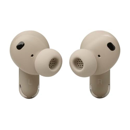 JBL Tour Pro 3 True Wireless Earbuds, Smart Noise Cancelling - Latte | Immersive Spatial Audio With Head Tracking, Dual Drivers, Hi-Res Sound, Bluetooth 5.3, Water Resistant For Travel And Work - color: Latte
