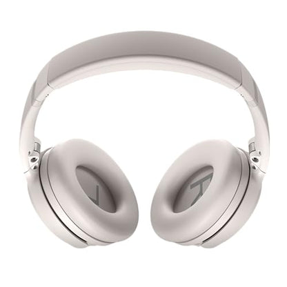 Bose QuietComfort Wireless Noise Cancelling Headphones, Bluetooth Over Ear Headphones with Up to 24 Hours of Battery Life, White Smoke (Renewed) - color: White Smoke