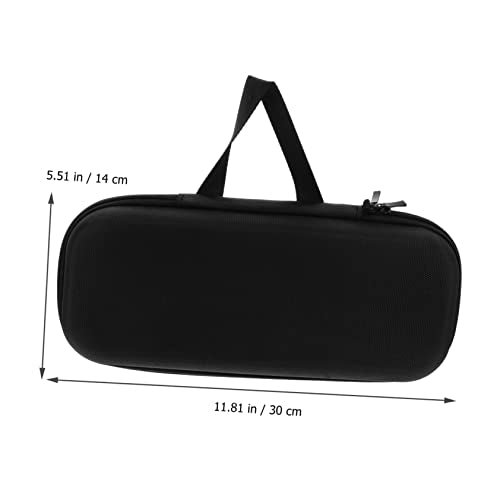 Vaguelly Protective Microphone Case Portable Mic Carrying Bag with Comfortable Handle Small Storage Box for Microphones and Speakers