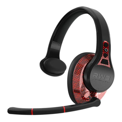 RoadWarrior RW3 Bluetooth Trucker Headset - 105dB 40mm Speaker AI ENC Mic | Noise Cancelling, 50+ Hour Battery Life, 180ft Wireless Range, ANC Audio, IP54 Rugged with Voice Control, Over-Ear Fit