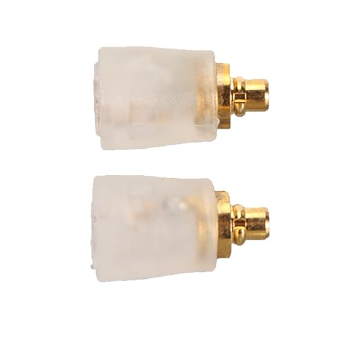 MMCX Cable Adapter Replacement for IE300 IE600 IE900 and N30 N40 N5005, MMCX to 0.78mm Female Connector Cable for HiFi Earphones with Durable One - Piece Des (Transparent) - color: Transparent