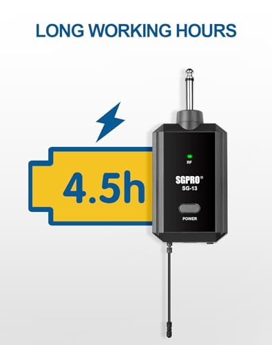 SGPRO SG-13B Wireless Head-Worn Microphone Set with Compact Receiver - color: SG-13B | Single Bodypack Set