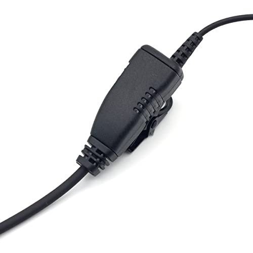 HKLN4604 HKLN4604A HKLN4604B Earpiece with Mic for Motorola Walkie Talkies CP185 CP200D CLS1110 CLS1410 DTR700 DTR620 RDV5100 RDM2020 RDU4160 RMU2080D Radio Headset RLN6423