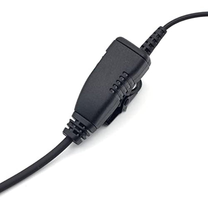 HKLN4604 HKLN4604A HKLN4604B Earpiece with Mic for Motorola Walkie Talkies CP185 CP200D CLS1110 CLS1410 DTR700 DTR620 RDV5100 RDM2020 RDU4160 RMU2080D Radio Headset RLN6423