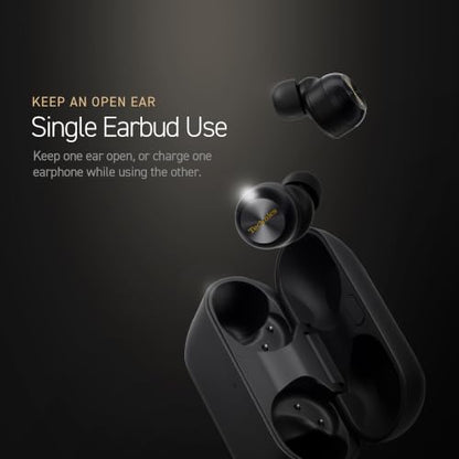 Technics Reference Class Hi-Fi Wireless Ear Buds, Dolby Atmos with Head Tracking, Adaptive Noise Cancelling, 3 Device Multipoint, 10-Hr Battery, Wireless Charging, Improved Fit, EAH-AZ100-K(Black) | Head Tracking, Adaptive Noise-canceling, 3 Device Multip