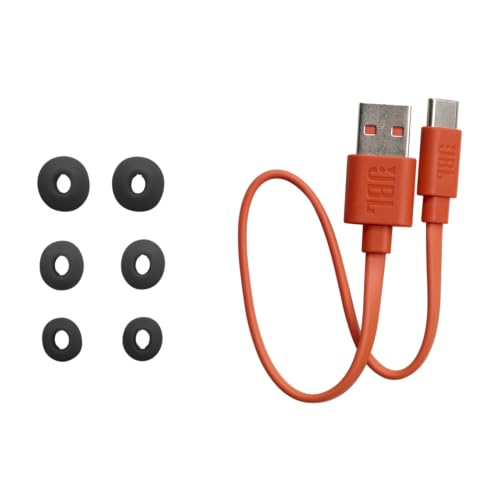 JBL Vibe Buds - True Wireless Earbuds - Black | JBL Deep Bass Sound, Comfortable fit, Up to 32h (8h buds + 24h case) with speed charging - color: Black