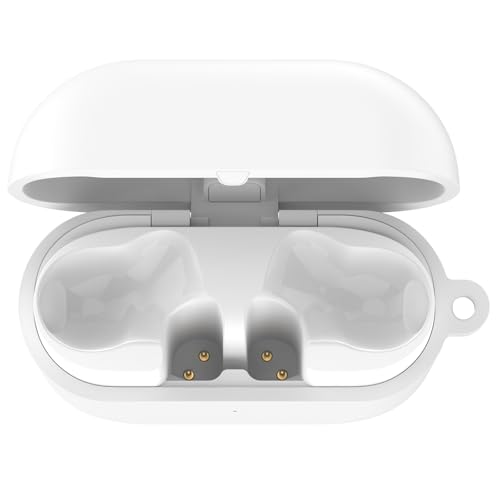 Inended for Samsung Galaxy Buds 3 FE Charging Case R420,Replacement Charger Station with USB C Cable Wired Earbuds Charging Dock Cradle (White) - color: White