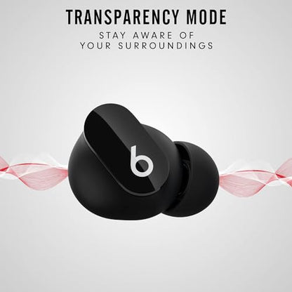 Beats Studio Buds + True Wireless Noise Cancelling Earbuds - Black/Gold (Renewed) - color: Black