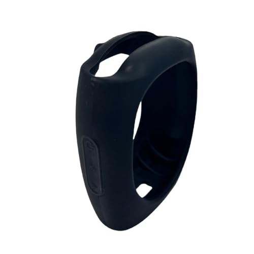 Silicone Case for JBL Clip 5 Portable Bluetooth Speaker Travel Carrying Pouch Protective Cover Shockproof Travel Carrying Case with Strap (Black) - color: Black