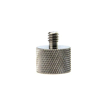 CAMVATE 1/4-20 Male to 5/8-27 Female Microphone Stand Mount for Camera Stud