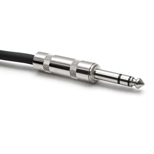 Seismic Audio Speakers ¼” TRS to ¼” TRS Patch Cables, Purple, 2 Feet - color: Orange, size: 2 Foot