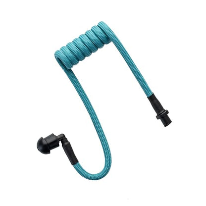 Replacement Braided Nylon Acoustic Coil Tube for Radio in-Ear Earpiece (DF/CTB-24) - color: DF/CTB-24