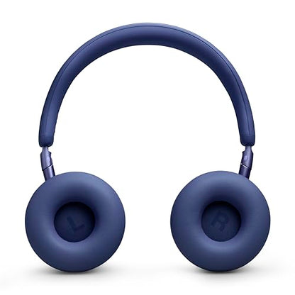 JBL Live 680NC - Noise Cancelling Headphones - Blue | JBL Signature Sound with Hi-Res Audio wired and wireless, True Adaptive Noise Cancelling 20, real time calibration - color: Blue